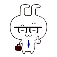 お仕事うさぎ